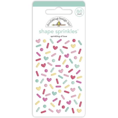 Doodlebug Made With Love Sticker - Sprinkling Of Love
